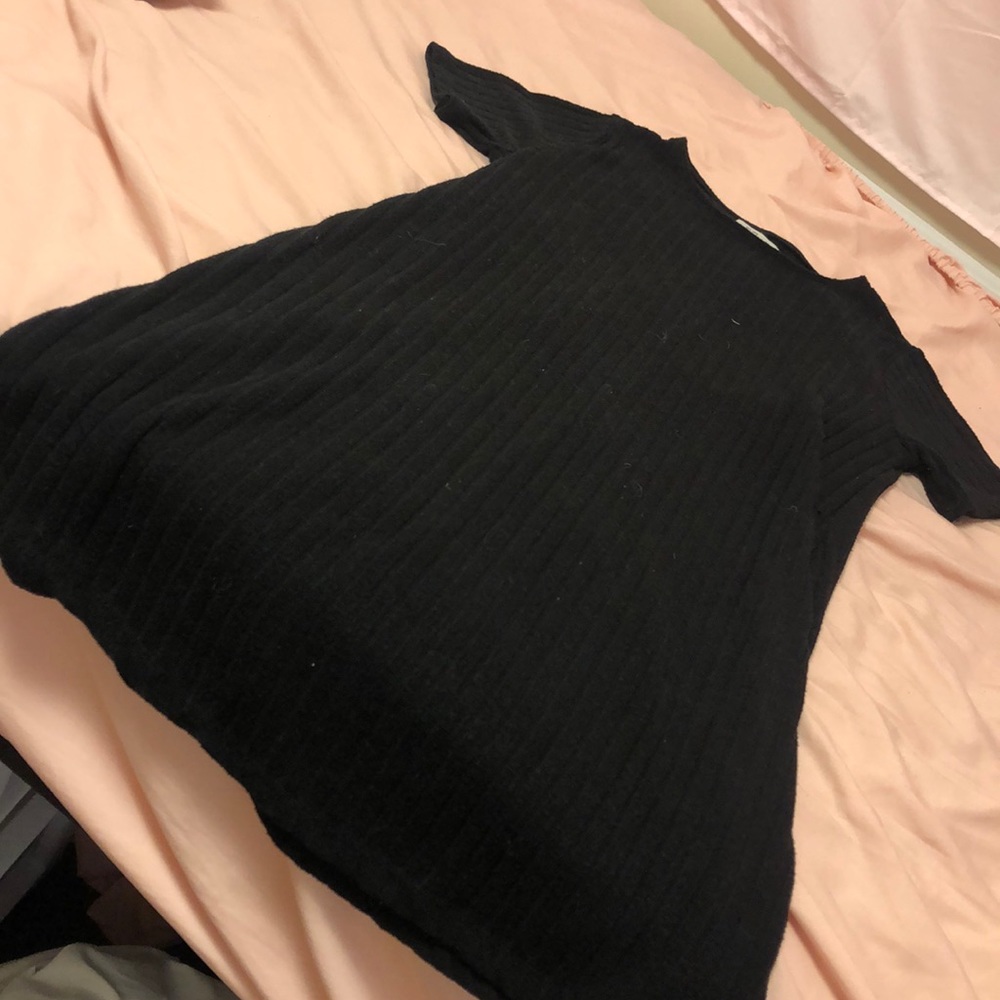 Black t shirt dress